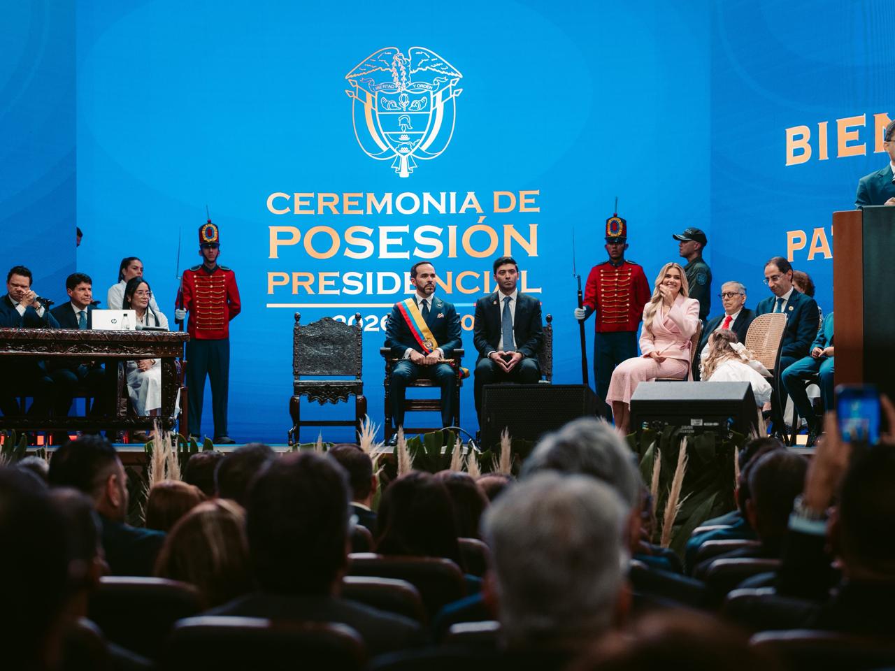 Ceremonia de posesión de Abelardo de la Espriella. Presidencia de la República.