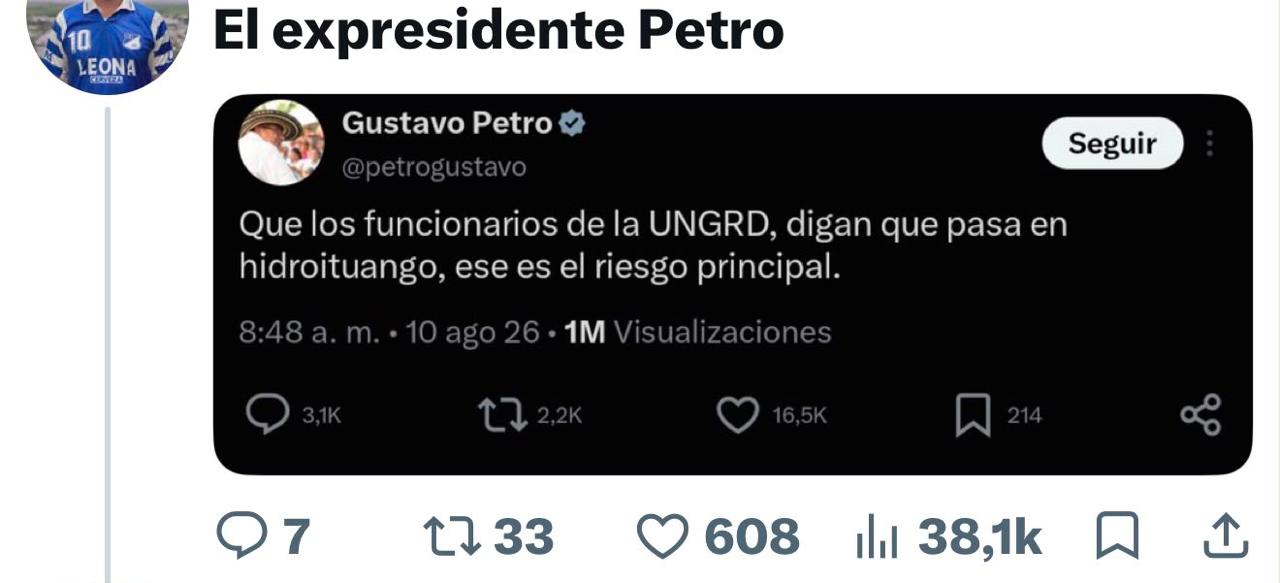 Trino de Gustavo Petro