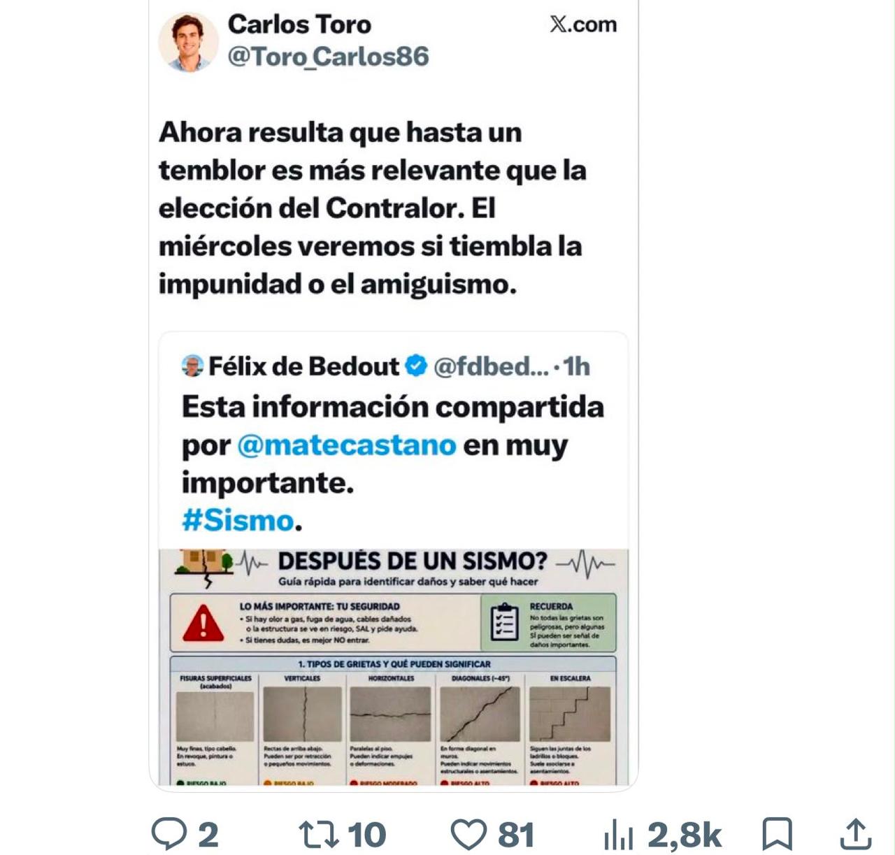 Trino de Carlos Toro