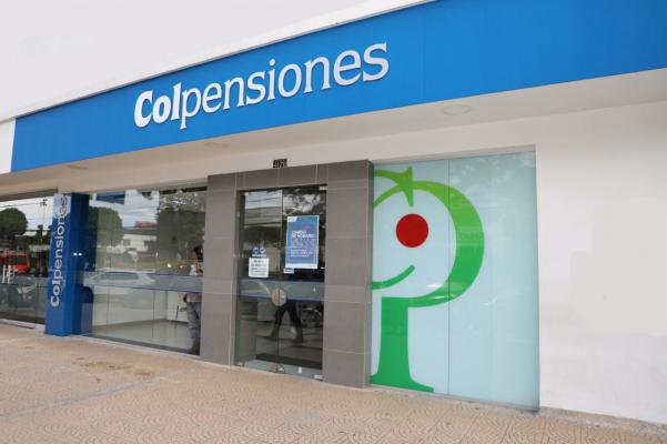 Oficina de Colpensiones.