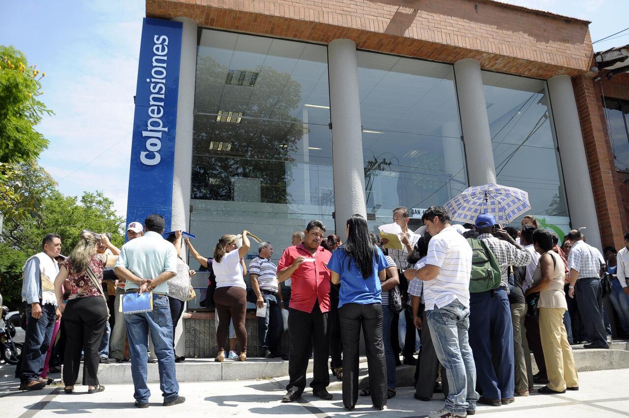 Oficina de Colpensiones.