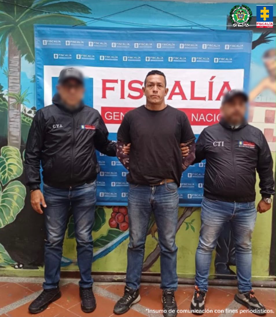 Eduardo Ramiro Mendoza Nare, señalado como presunto responsable de la muerte de la turista. Fiscalía.