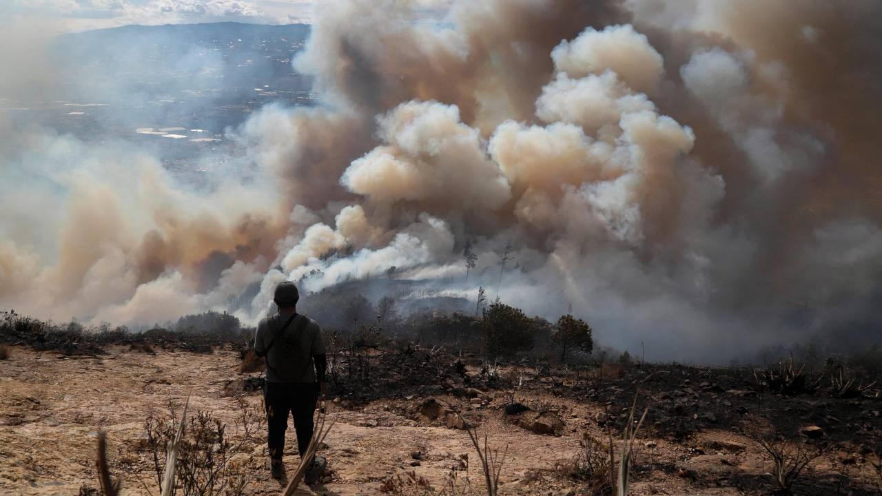 Incendio en Villa de Leyva