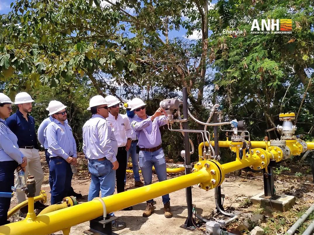 El mes pasado la ANH acreedora de Canacol visitó uno de los campos de la empresa.&nbsp;