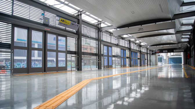Estación TransMilenio Calle 26 – Atrio.