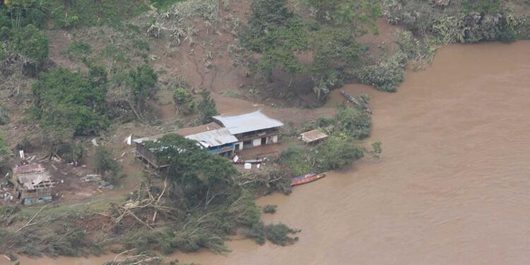 Ya son más de mil familias damnificadas en el Alto y Medio Baudó, Chocó / Foto: Colprensa