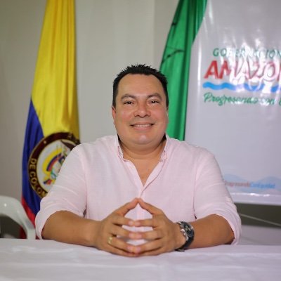 Gobernador del Amazonas, Jesús Galdino Celdeño / Foto: @GaldinoCedeno