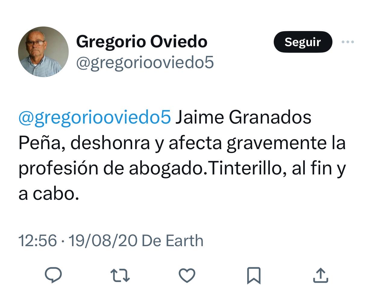 De Jaime Granados, abogado penalista