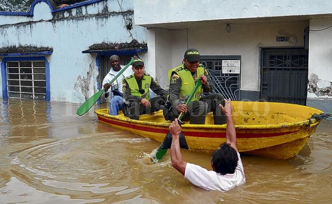 Desastres naturales en Colombia/El País