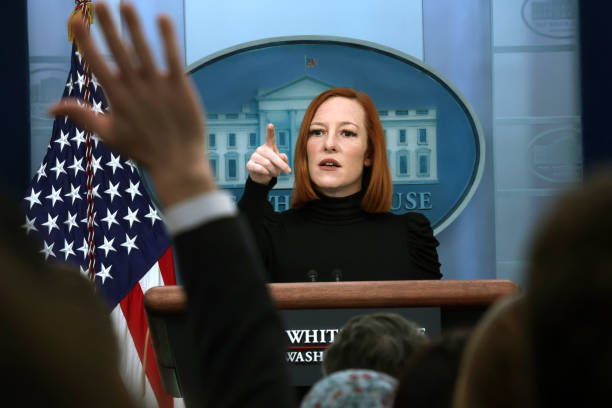 Jen Psaki, portavoz de la Casa Blanca/Getty Images