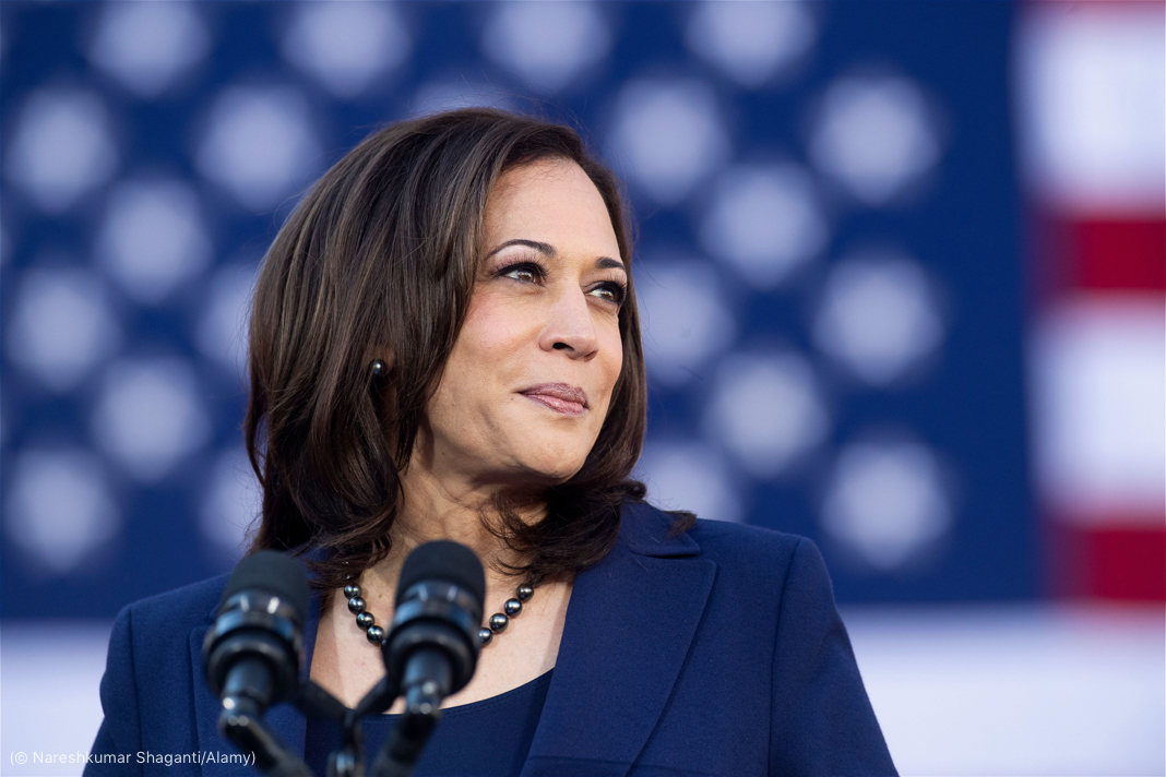 Kamala Harris es la primer mujer en asumir poderes presidenciales de EEUU/ShareAmerica