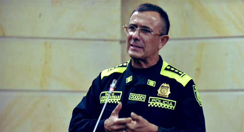 Jorge Luis Vargas, director de la Policía Nacional/Facebook Policía Nacional
