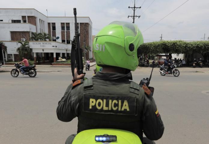 Policias motorizados