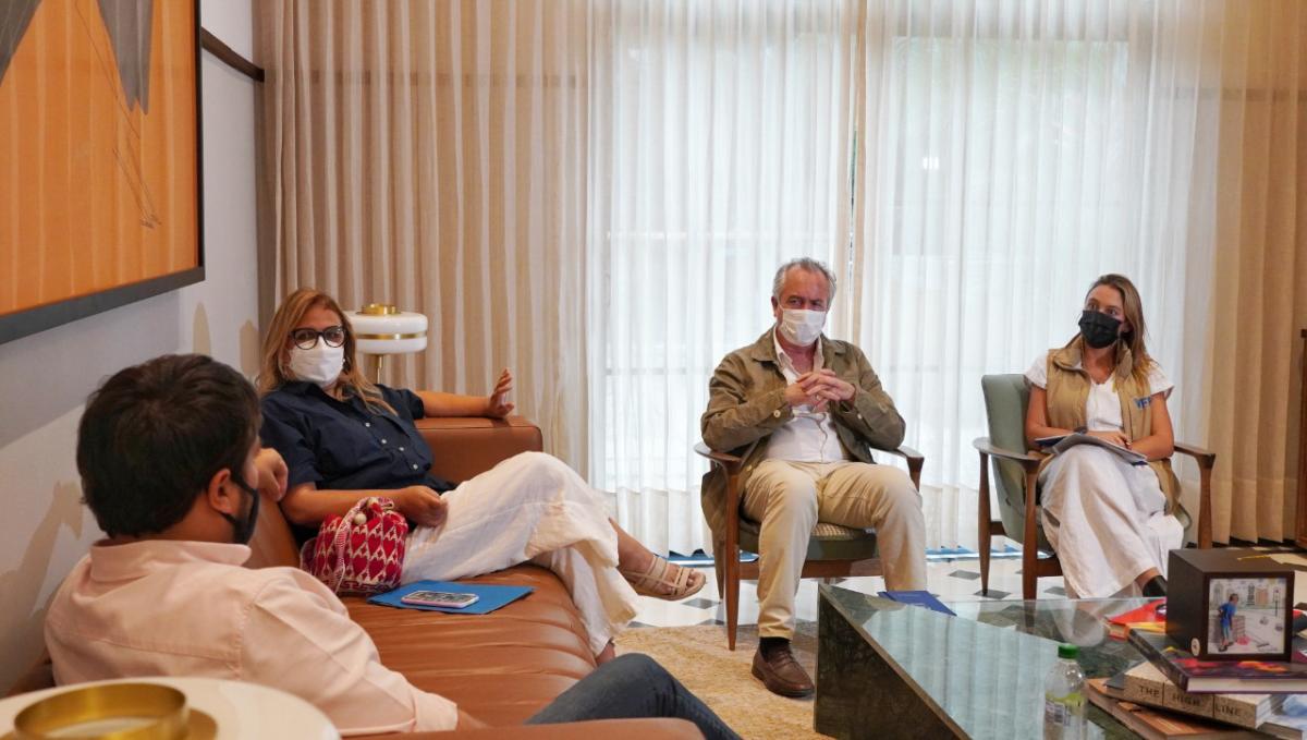 Reunión del Alcalde de Barranquilla con el representante del Foro Mundial de Alimentación/El Universal