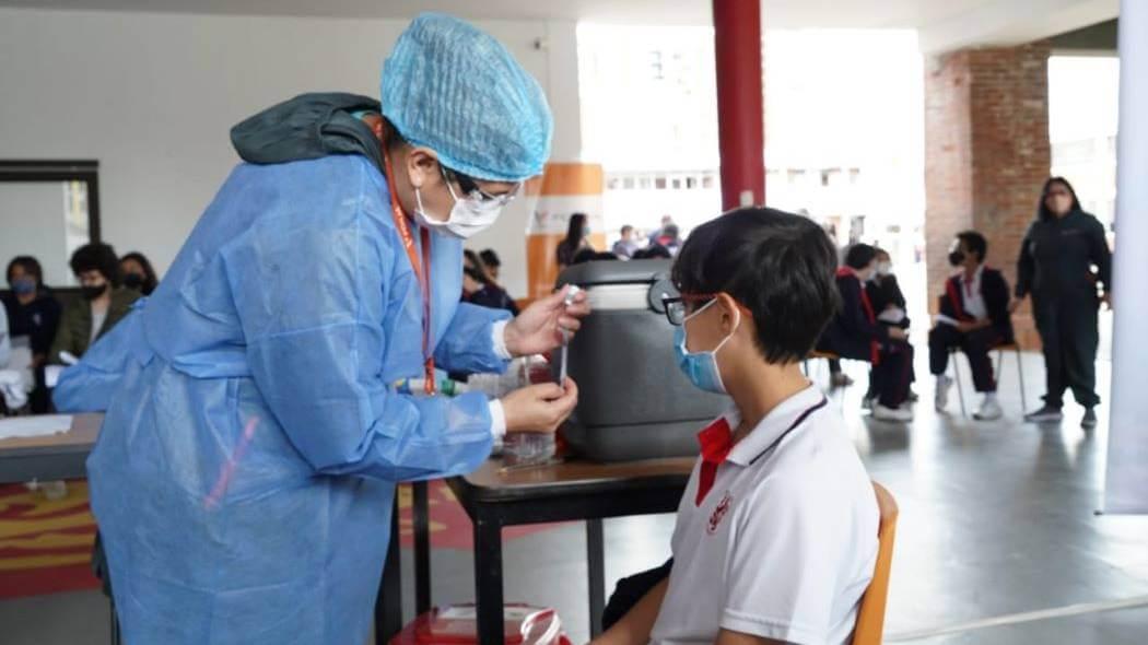 Vacunación regular niños y niñas Bogotá