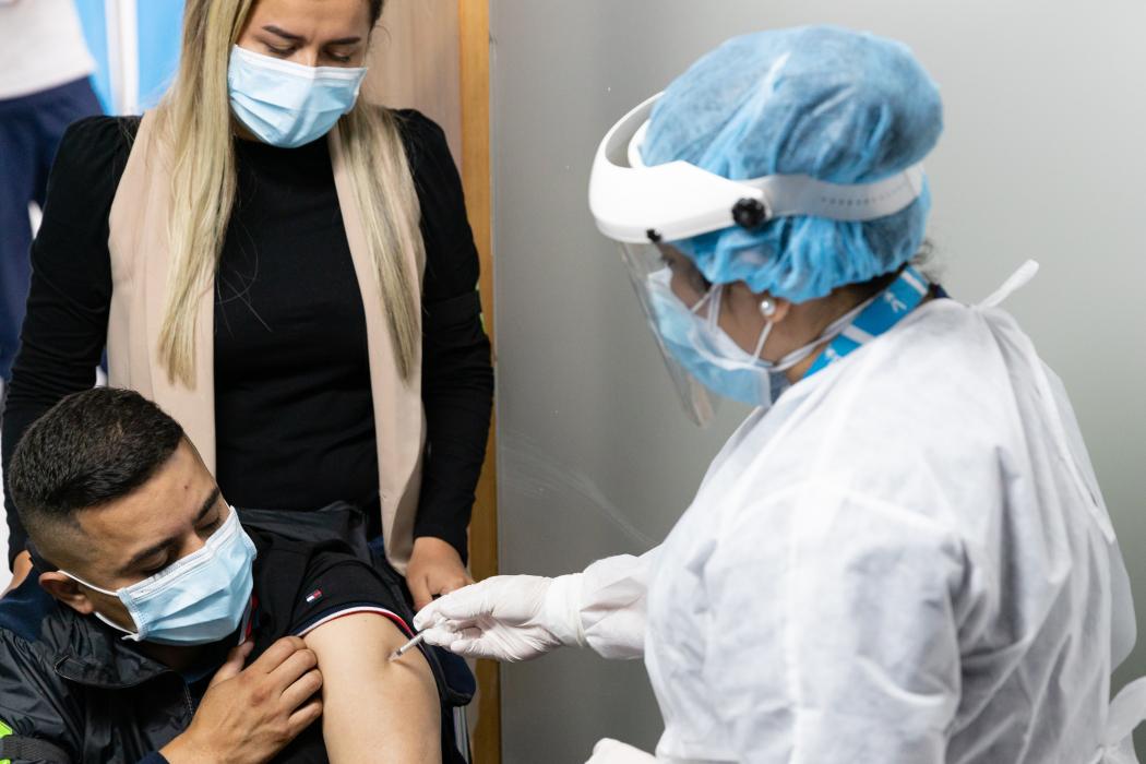 Se espera continuar con el proceso de vacunación de manera efectiva/ Alcaldía de Bogotá