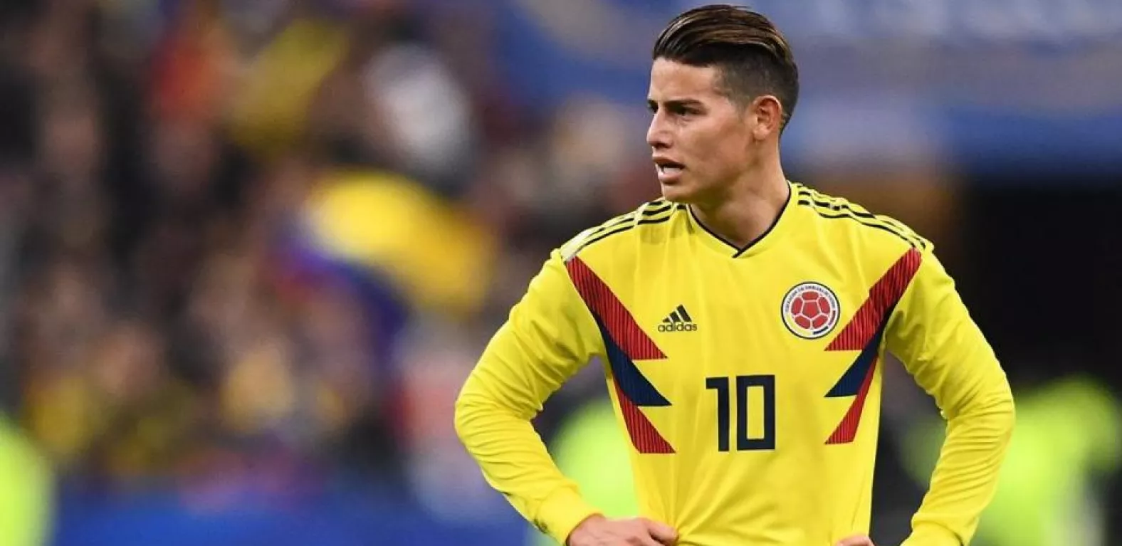 Desde el miércoles James Rodríguez está en Brasil