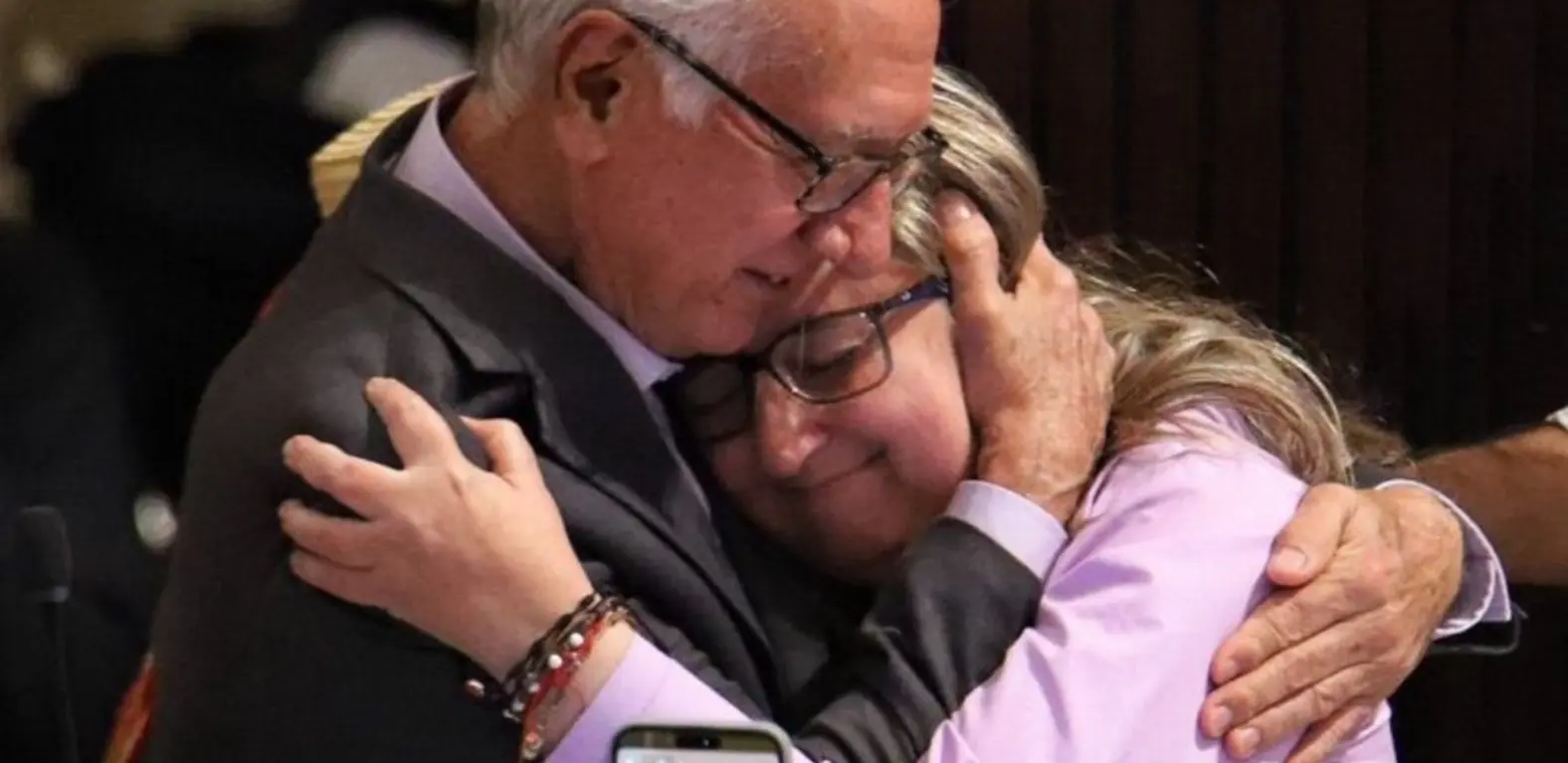 Ministro Guillermo Jaramillo y Maria Eugenia Lopera