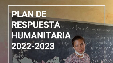 Plan de Respuesta Humanitaria Ciclo del Programa Humanitario 2022-2023 Agosto 2022