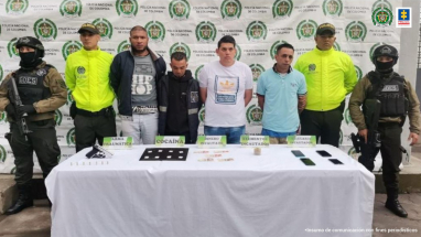 Autoridades impactan estructuras criminales dedicadas al expendio de drogas en Cundinamarca