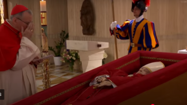 féretro Papa Francisco