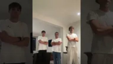 Juan Pablo Montoya baila en redes sociales