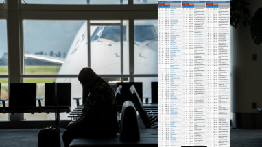 miles de vuelos cancelados en usa