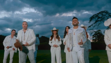 Imágenes del video del homenjae a Yeison Jiménez: El Aventurero en el cielo