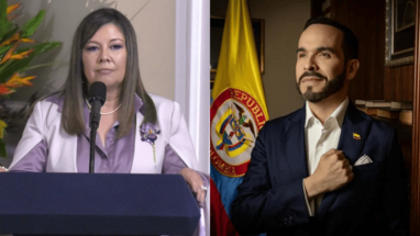 Fiscal Luz Adriana Camargo y Abelardo De la Espriella