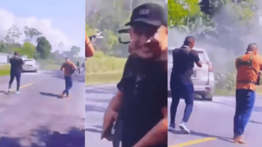 Presuntos responsables del atentado contra el esquema de seguridad de Jairo Castellanos