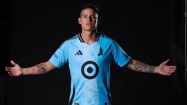 James Rodríguez con el Minnesota United FC