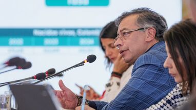 Gustavo Petro, presidente de Colombia, en Consejo de Ministros feb 2626