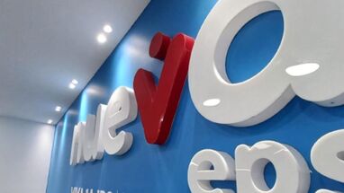 Nueva EPS letrero