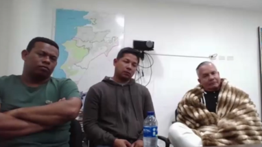 Fiscal seccional y dos integrantes de la Policía Nacional