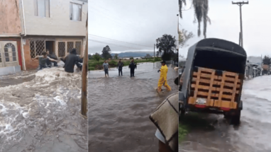 Estragos por lluvias en Cundinamarca