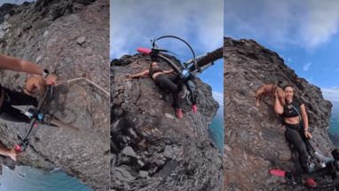 Ciclista e influencer Cecilia Sopeña