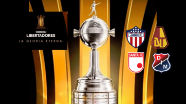equipos colombianos en libertadores 2026