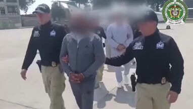 Colombianos extraditados