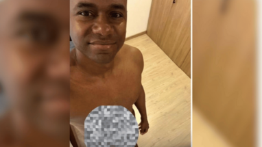 Viceministro de la Igualdad, Acxan Duque Gámez desnudo