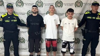 Integrantes del grupo delincuencial autodenominado ‘Nueva Generación’