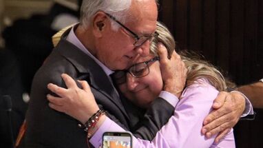 Ministro Guillermo Jaramillo y Maria Eugenia Lopera