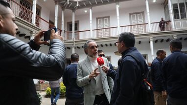 sesión del PMU con Armando Benedetti