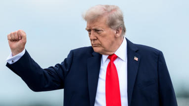 Presidente de Estados Unidos, Donald Trump abril 26