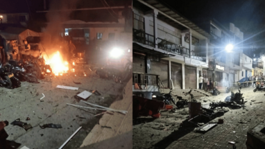 Moto con explosivos fue detonada en el municipio de Briceño, norte de Antioquia
