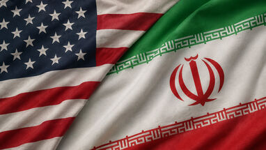 Banderas de Estados Unidos e Irán 26