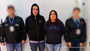 Presuntos articuladores de una red delictiva señalada de realizar cobros por servicios de reciclaje 