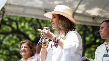 Paloma Valencia, candidata presidencial por el Centro Democrático mayo 27