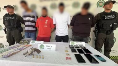 Desarticulan red de extorsión La Inmaculada