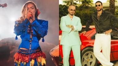 Karol G, J Balvin y Ryan Castro