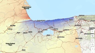 La NASA muestra cómo se movió la Tierra tras los dos terremotos en Venezuela